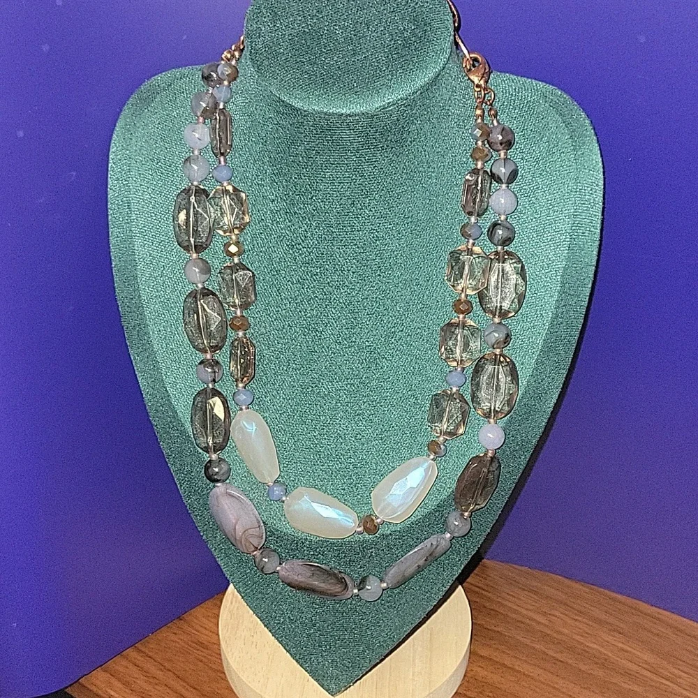 VINTAGE PREMIER DESIGNS ENGLISH ROSE NECKLACE - Picture 6 of 10